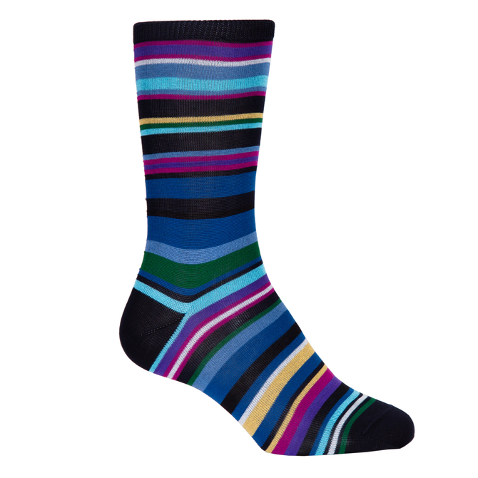 Pat Stripe Socks