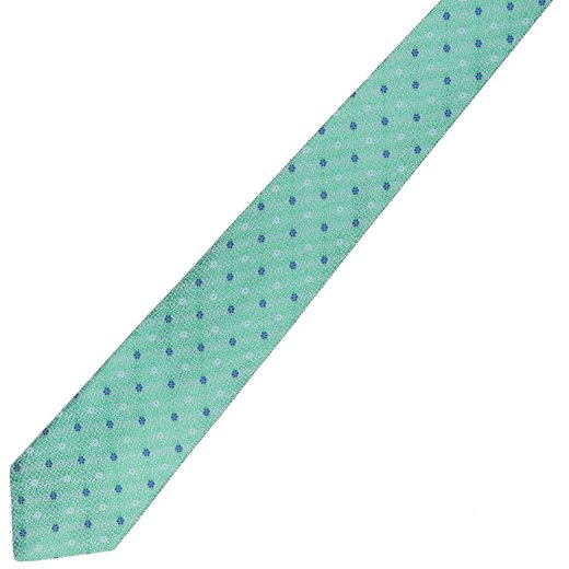 Jacquard Geometric Floral Tie-accessories-Fifth Avenue Menswear