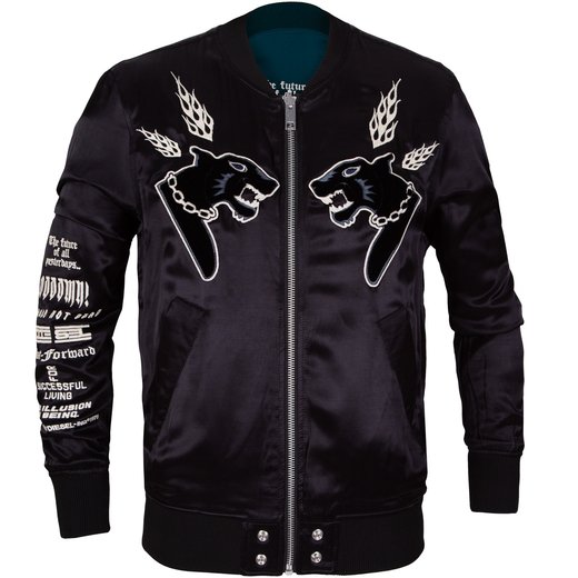 J-Smoak Reversible Embroidered Bomber-on sale-Fifth Avenue Menswear