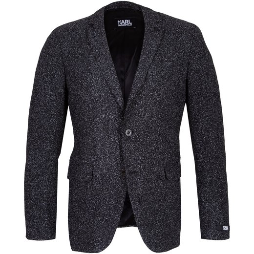Gentle Donegal Blazer With Leather Elbow Patches-on sale-Fifth Avenue Menswear