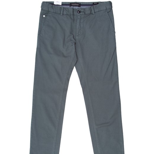 Mott Slim Garment Dyed Stretch Cotton Chino-on sale-Fifth Avenue Menswear