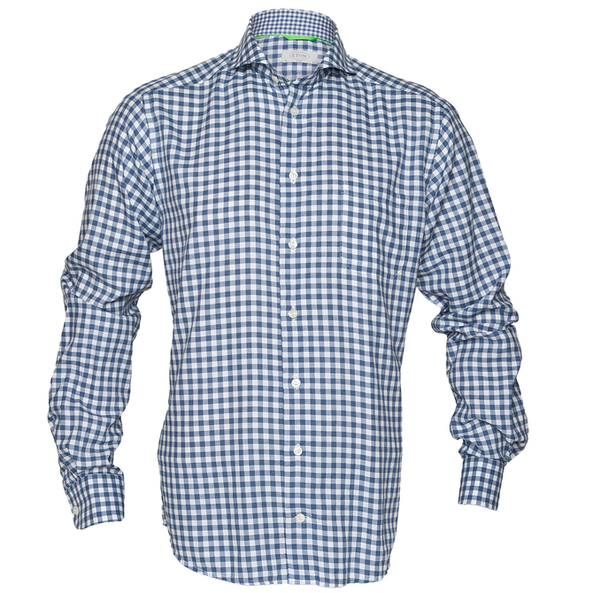 Luxury Cotton Casual Check Shirt