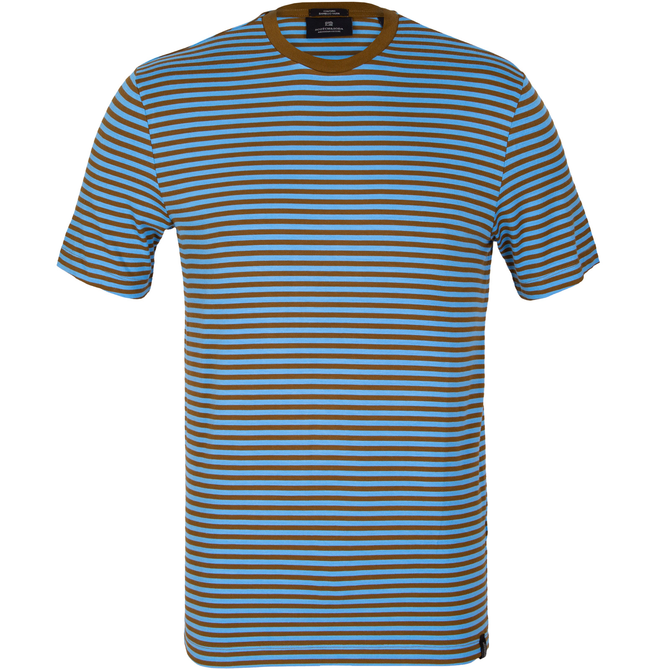Stretch Bamboo-Blend Stripe T-Shirt
