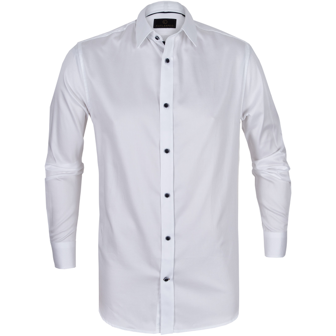 Blaine Cotton Twill Casual Shirt - Shirts-Casual : Fifth Avenue ...