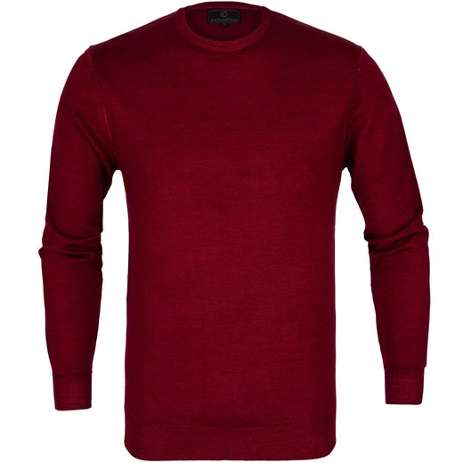 Dylan Garment Dyed Crew Neck Merino Pullover-on sale-Fifth Avenue Menswear