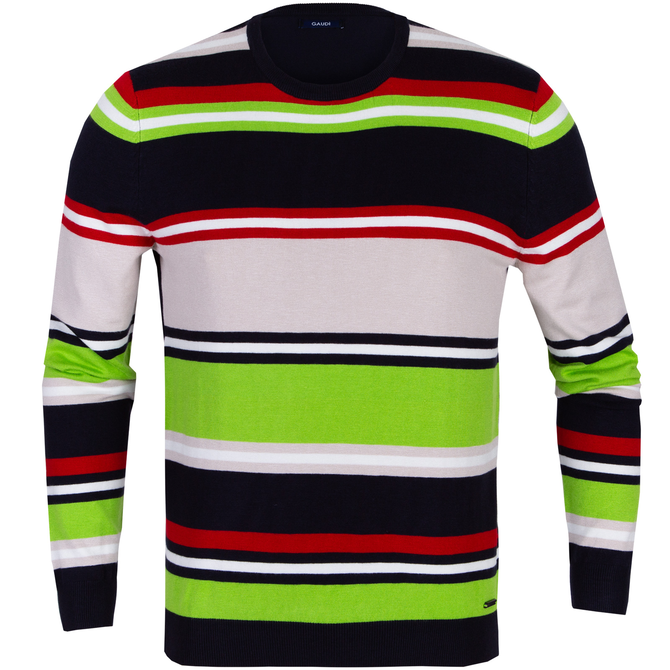 Bright Multi Stripe Pullover