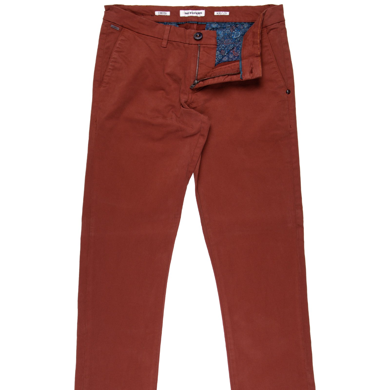 Garment Dyed Stretch Cotton Chino - Trousers-Casual : Fifth Avenue ...