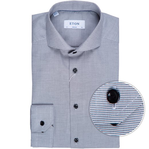 Super Slim Fit Micro Weave Twill Dress Shirt-on sale-Fifth Avenue Menswear