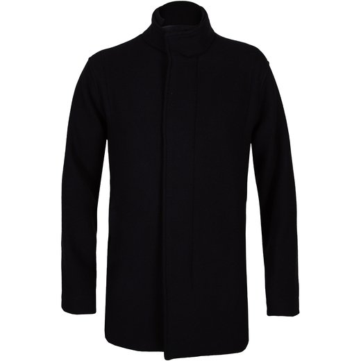 Riley Wool Melton Coat-on sale-Fifth Avenue Menswear