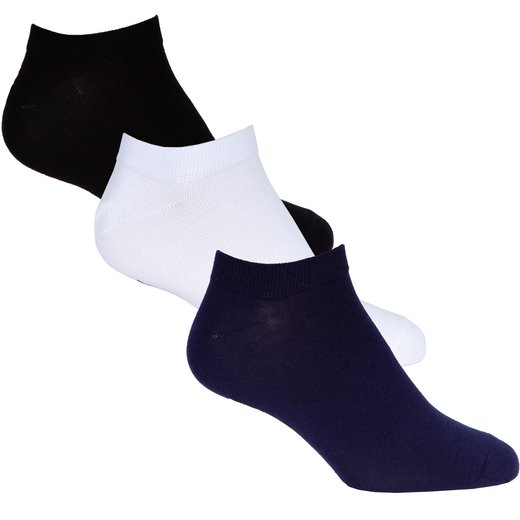 Gost 3 Pack Ankle Socks-socks-Fifth Avenue Menswear