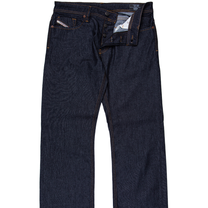 Larkee-X Regular Fit Dark Clean Stretch Denim Jeans