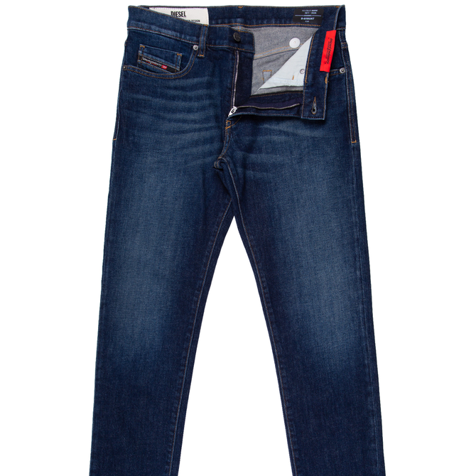 D-Strukt Slim Fit Aged Stretch Denim Jeans
