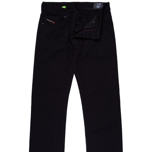 Larkee-X Regular Fit Black Stretch Denim-on sale-Fifth Avenue Menswear