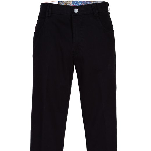 Diego Super Stretch Cotton 5 Pocket Trousers-trousers-Fifth Avenue Menswear