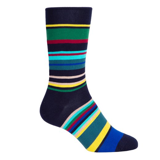 Ramsey Stripe Socks-accessories-Fifth Avenue Menswear
