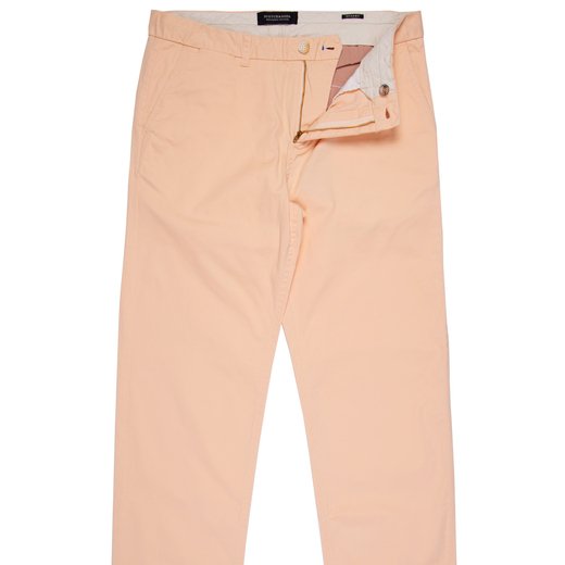 Stuart Regular Slim Fit Stretch Cotton Chino-trousers-Fifth Avenue Menswear