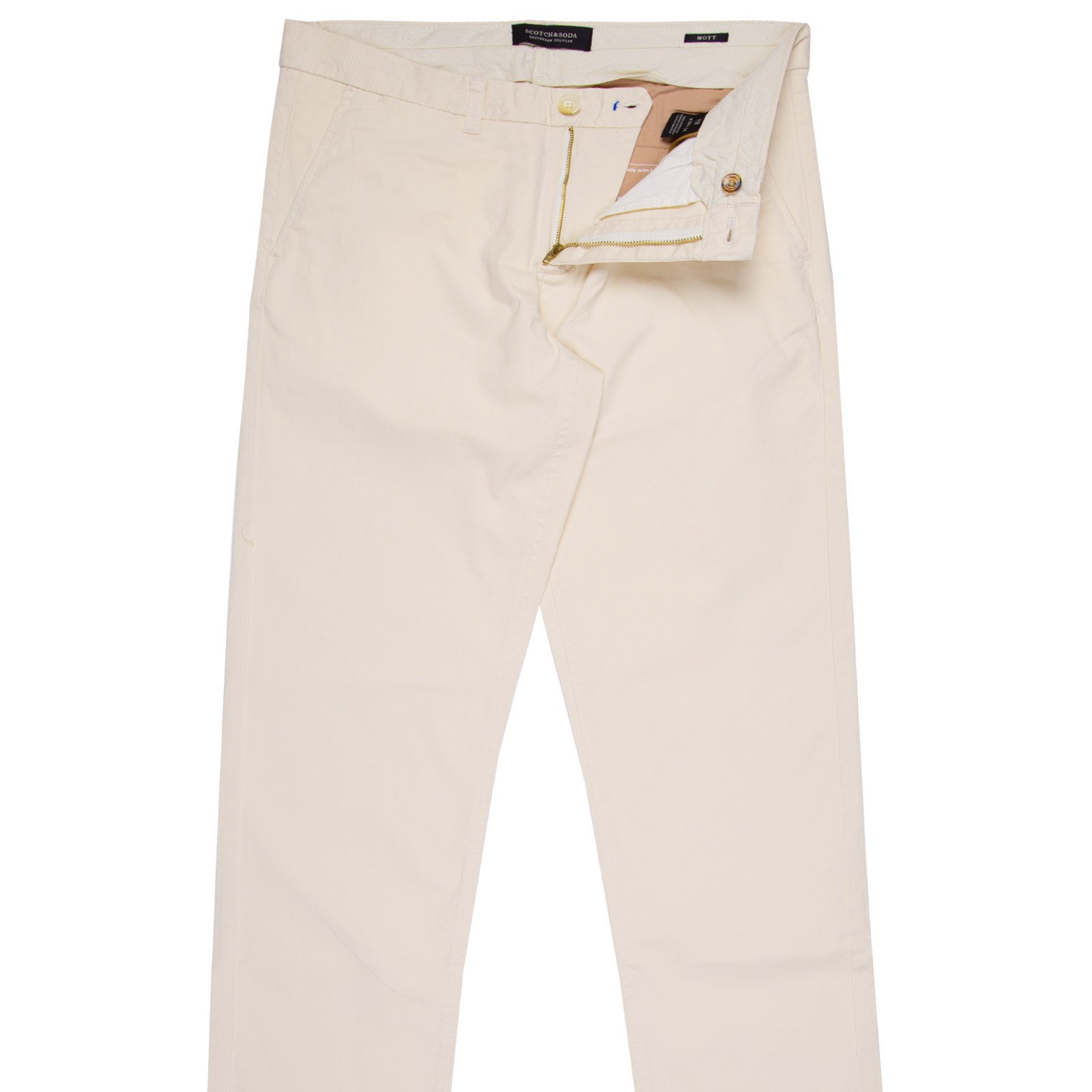 Mott Slim Fit Stretch Cotton Chino - Trousers-Casual : Fifth Avenue ...