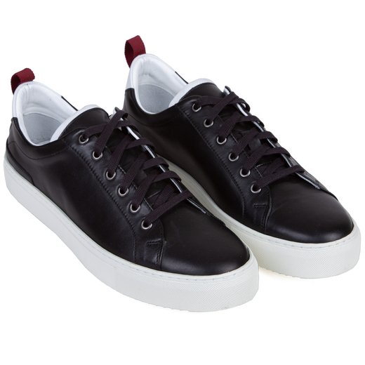 Duo Leather Sneakers-on sale-Fifth Avenue Menswear