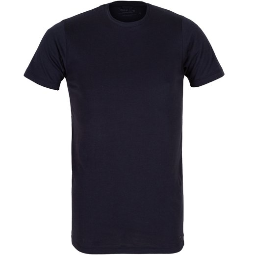 Slim Fit Fine Pima Cotton T-Shirt-t-shirts & polos-Fifth Avenue Menswear