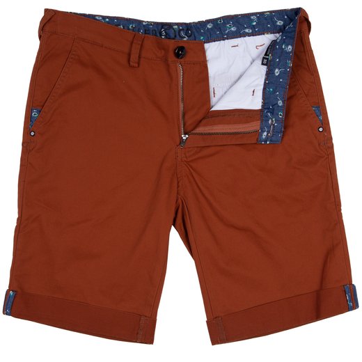 Elijah Slim Fit Stretch Cotton Shorts-on sale-Fifth Avenue Menswear