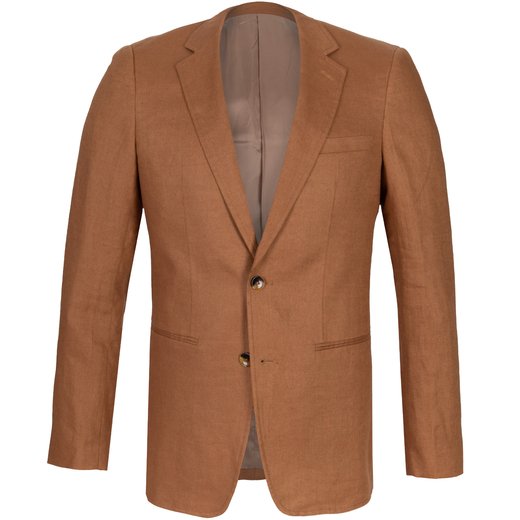 Heaton Slim Fit Light Weight Linen Blazer-new online-Fifth Avenue Menswear