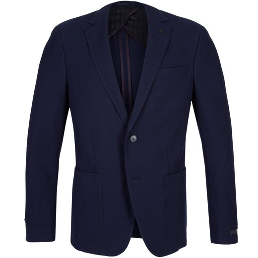 Smart Stretch Waffle Knit Blazer-jackets-Fifth Avenue Menswear