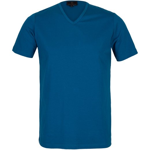 Henry Plain V-Neck T-shirt-essentials-Fifth Avenue Menswear