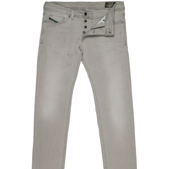 Sleenker-X Skinny Fit Grey Stretch Denim Jeans