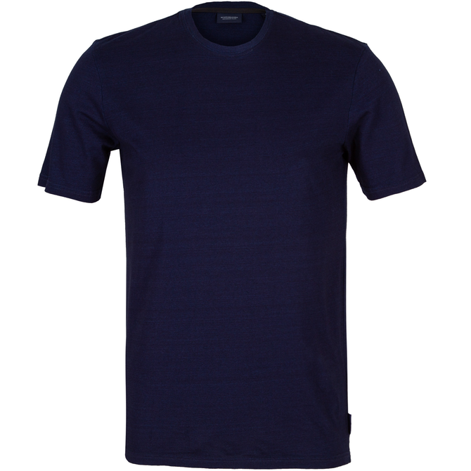 Regular Fit AMS Blauw Indigo T-Shirt