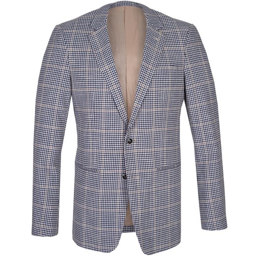 Heaton Cotton Check Blazer-new online-Fifth Avenue Menswear