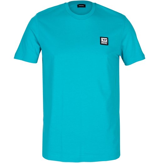 Slim Fit T-Diegos-K30 Chest Badge T-Shirt-t-shirts & polos-Fifth Avenue Menswear