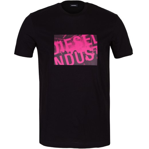 Slim Fit T-Diegos-K16 Print T-Shirt-t-shirts & polos-Fifth Avenue Menswear
