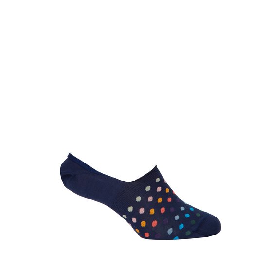 Artist Dots No Show Loafer Socks-socks-Fifth Avenue Menswear