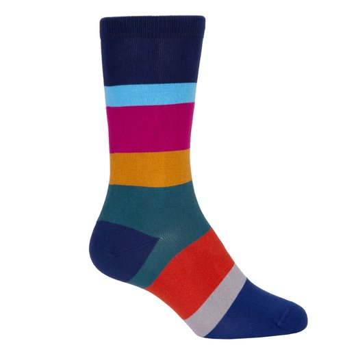 Bulky Stripe Socks-socks-Fifth Avenue Menswear