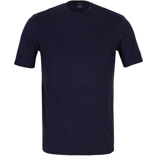 Organic Cotton Crew Neck T-Shirt-t-shirts & polos-Fifth Avenue Menswear