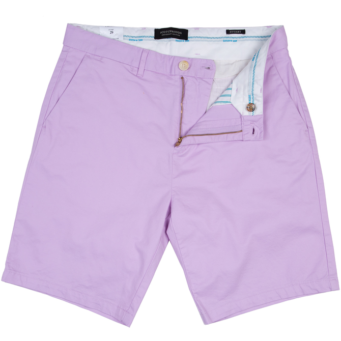 Stuart Stretch Pima Cotton Shorts