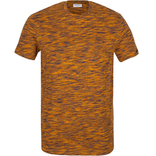 Slim Fit Multi-Colour Yarn Dye T-Shirt-t-shirts & polos-Fifth Avenue Menswear