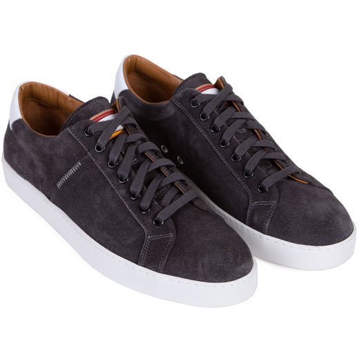 Cortina Suede Leather Sneakers-on sale-Fifth Avenue Menswear