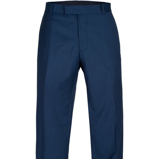 Caper Blue Wool Dress Trouser-new online-Fifth Avenue Menswear