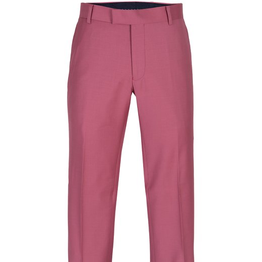 Caper Salmon Pink Wool Dress Trousers-new online-Fifth Avenue Menswear