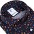 Navy Chairs Print Texta Cotton Casual Shirt
