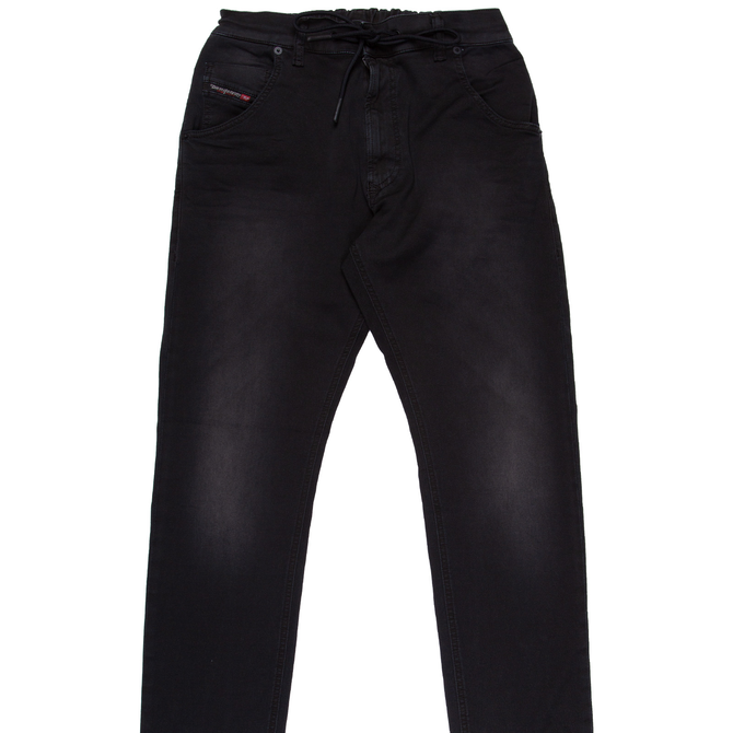 Krooley-Y-Ne Tapered Fit Black Jogg Jean - Jeans-Jogg Jeans : Fifth ...