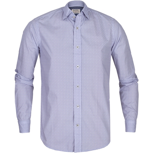 Treviso Geometric Print Casual Shirt-on sale-Fifth Avenue Menswear