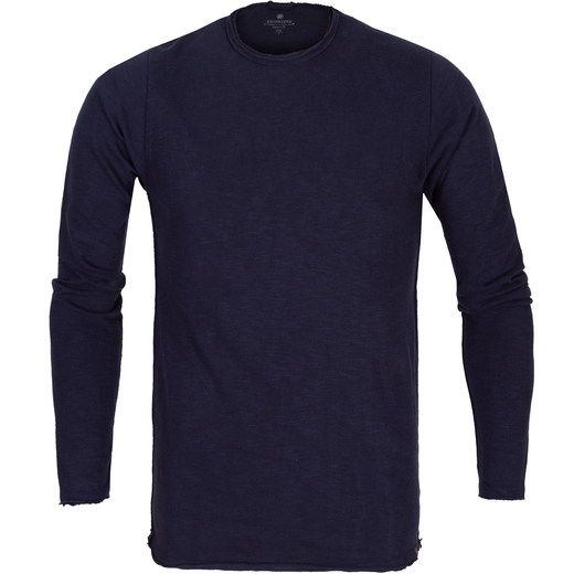 Newman Slub Jersey Long Sleeve T-Shirt-on sale-Fifth Avenue Menswear
