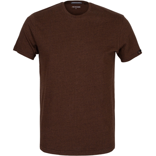 Slim Fit Yarn Dyed Striped T-Shirt-t-shirts & polos-Fifth Avenue Menswear