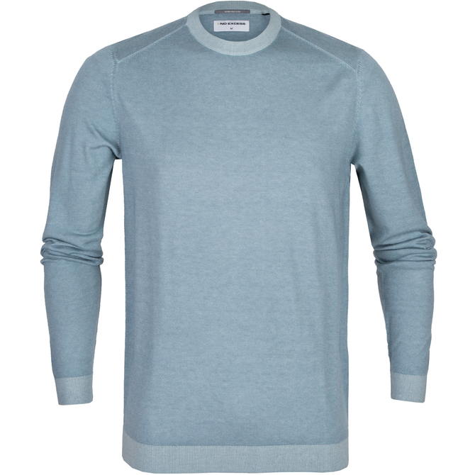 Slim Fit Special Dyed Wool Blend Pullover