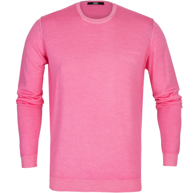 Pink Luxury Fine Knit Merino Pullover