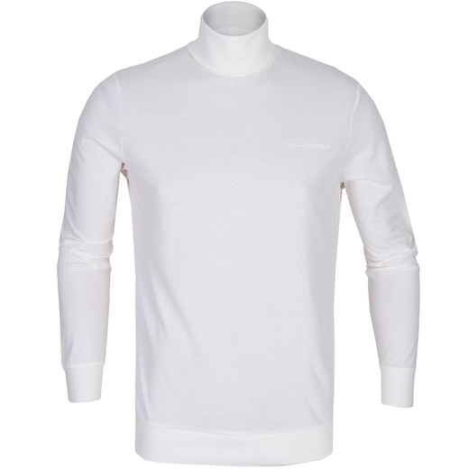 Luxury Roll Neck Skivvy Long Sleeve T-Shirt-on sale-Fifth Avenue Menswear