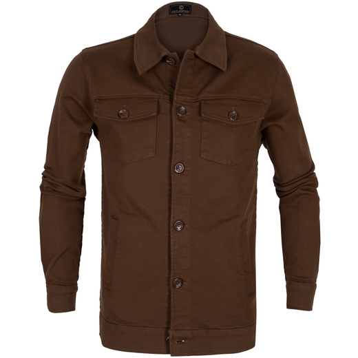 Marc Stretch Cotton Twill Worker Jacket-new online-Fifth Avenue Menswear