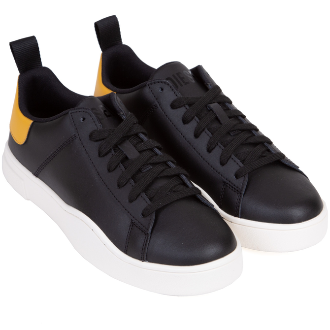 Clever 2 Tone Leather Sneakers
